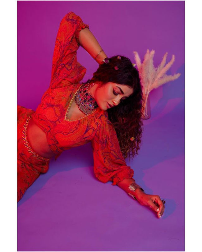 Staggering Poses Of Dimple Hayathi